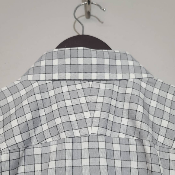 Nordstrom Traditional Fit Smart Care Wrinkle Free Button Shirt Size 16 34 35 - Picture 6 of 6